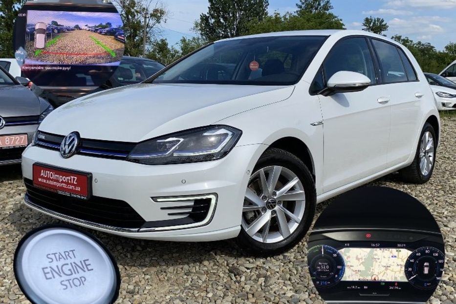 Продам Volkswagen e-Golf ПЕРЛАМУТР, БЕЗКЛЮЧОВИЙ, КАМЕРА 2020 года в Львове