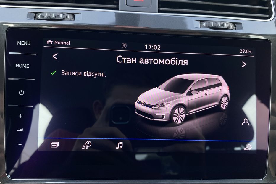 Продам Volkswagen e-Golf ПЕРЛАМУТР, БЕЗКЛЮЧОВИЙ, КАМЕРА 2020 года в Львове