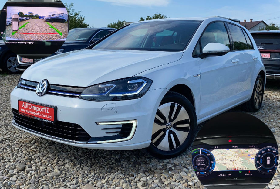 Продам Volkswagen e-Golf Камера,Амбіент,Мертві зони 2020 года в Львове