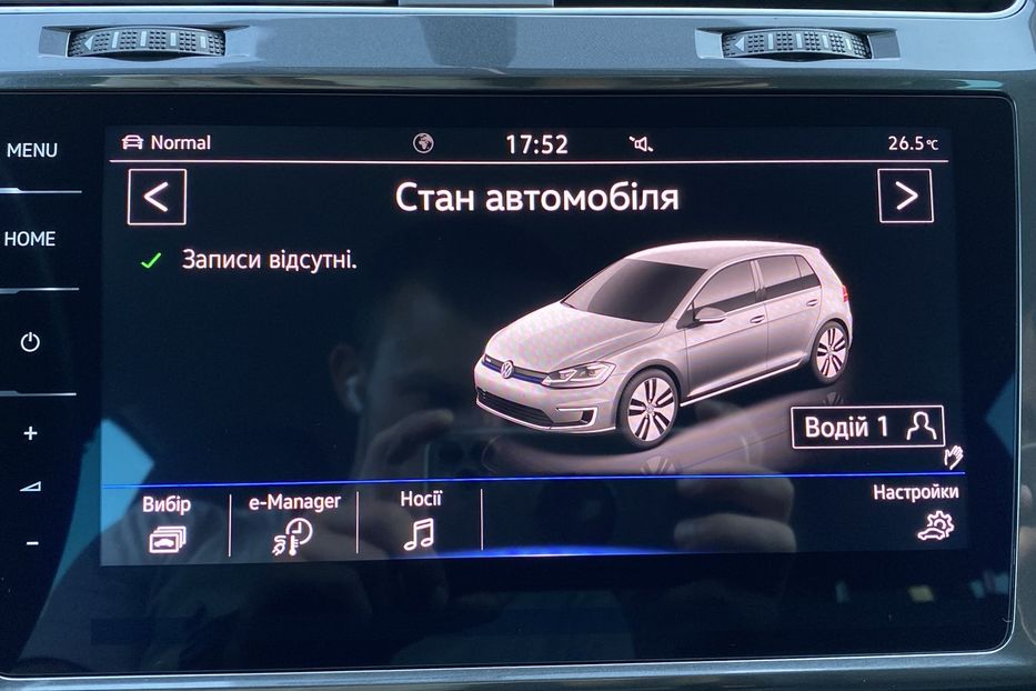 Продам Volkswagen e-Golf FullLED Dynaudio МадридR17 ССS 2020 года в Львове