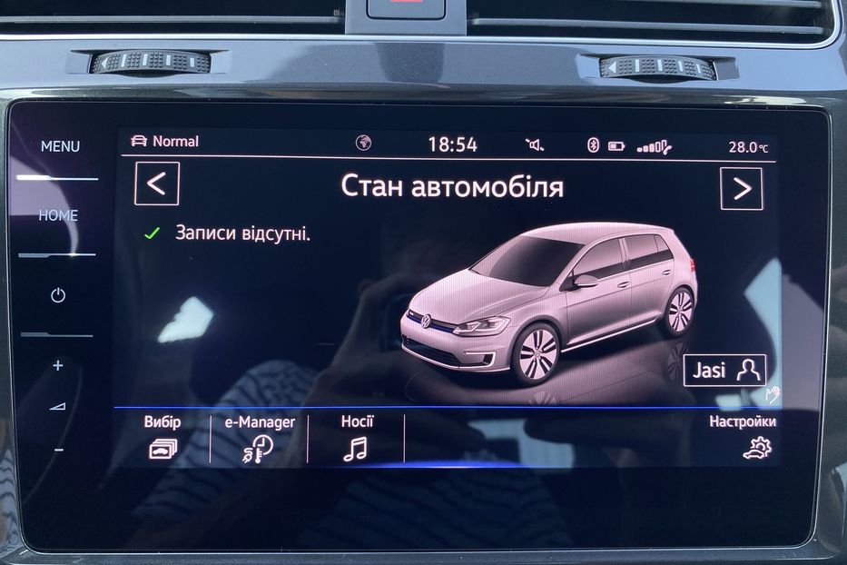 Продам Volkswagen e-Golf Тепловий,LED ПАНЕЛЬ,Камера 2020 года в Львове