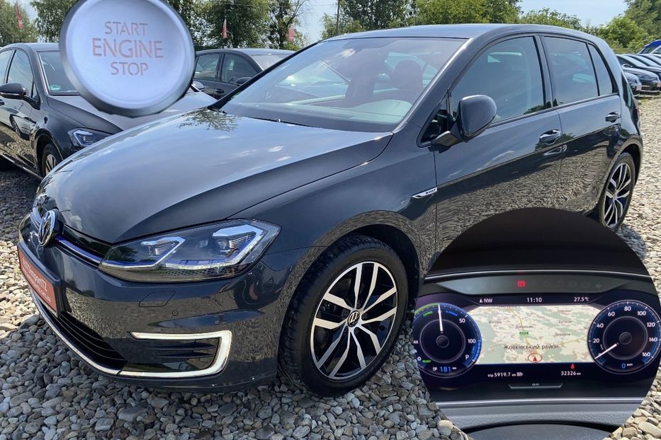 Продам Volkswagen e-Golf БезключовийАмбіентпідсвіткаCCS 2020 года в Львове