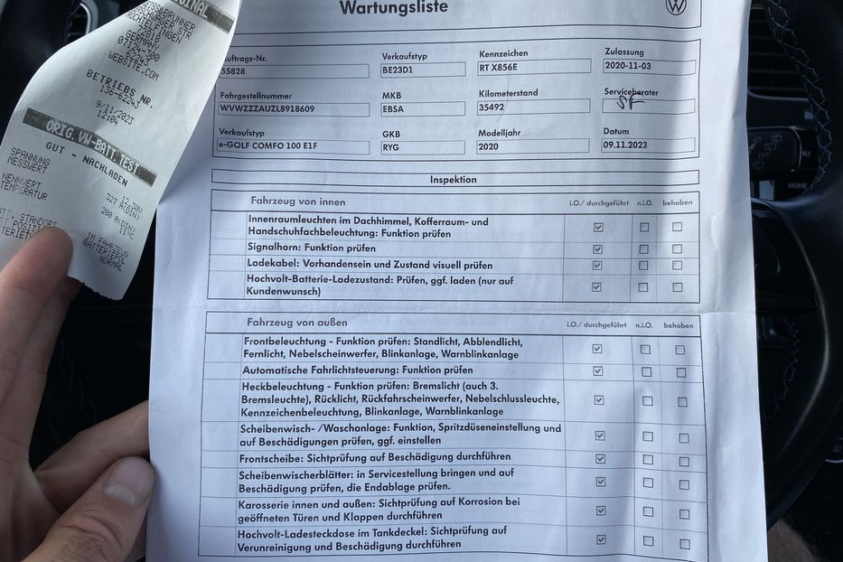 Продам Volkswagen e-Golf Безключовий, Virtual Cockpit 2020 года в Львове