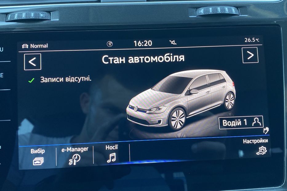 Продам Volkswagen e-Golf ТепловийШкіраАдаптивнийкруїз 2019 года в Львове