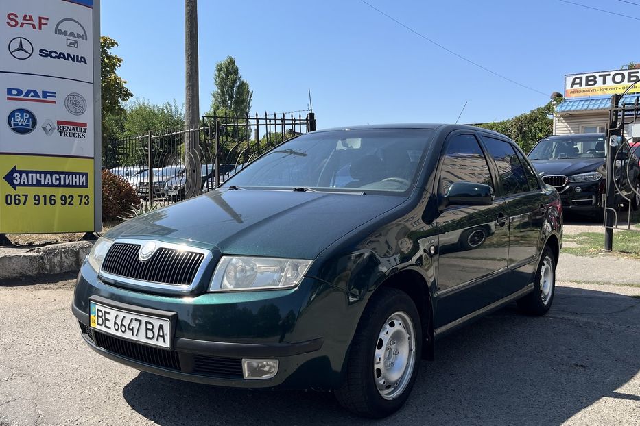 Продам Skoda Fabia Sedan 1,4 GBO 2002 года в Николаеве