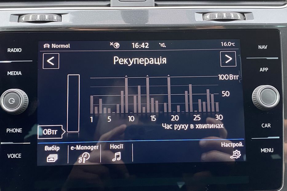 Продам Volkswagen e-Golf 35,8кВт,Тепловий,круїз,камера, 2019 года в Львове