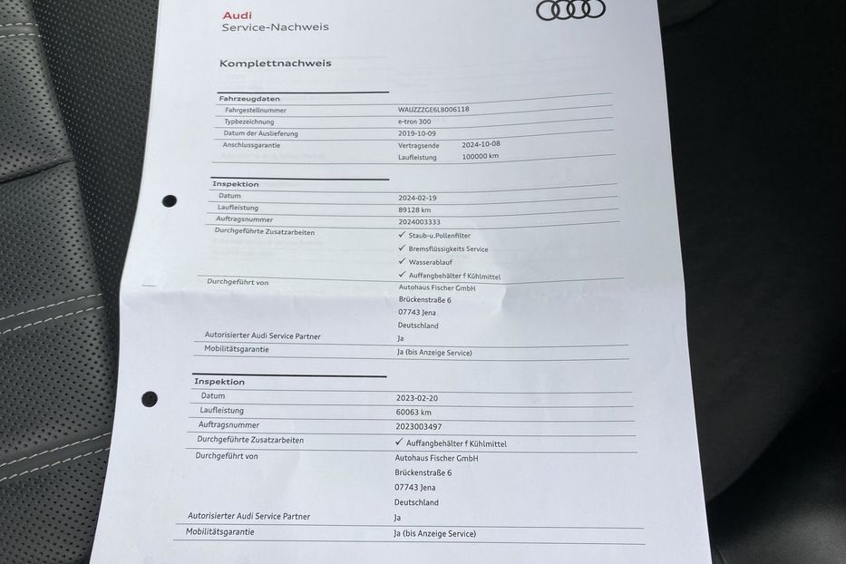 Продам Audi E-Tron 55 95 kWh S-Line Full LED  2020 года в Львове