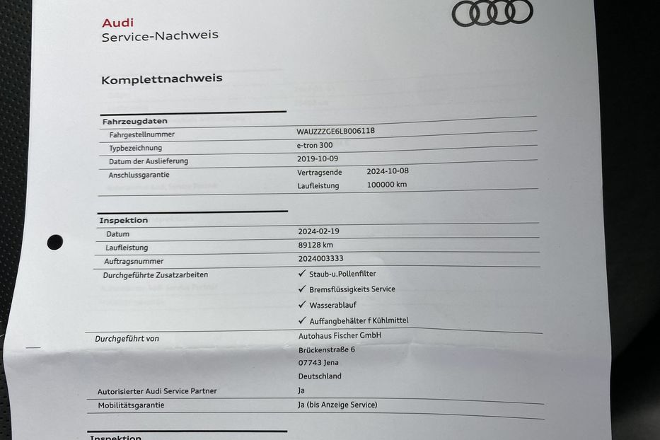 Продам Audi E-Tron 55 95 kWh S-Line Full LED  2020 года в Львове