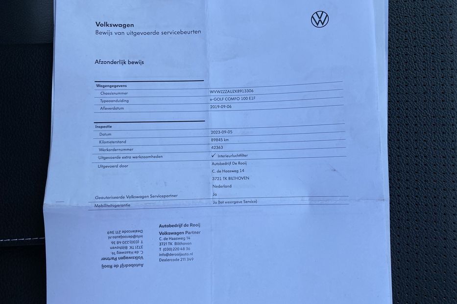 Продам Volkswagen e-Golf Максимальна комплектація 2019 года в Львове