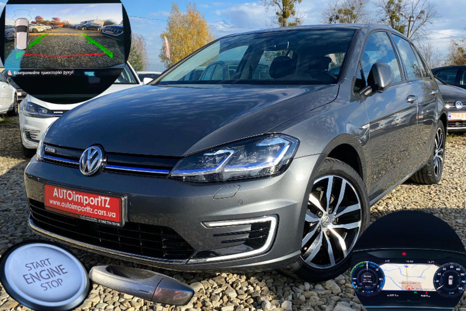 Продам Volkswagen e-Golf Безключ. Камера Тепловий Круїз 2019 года в Львове