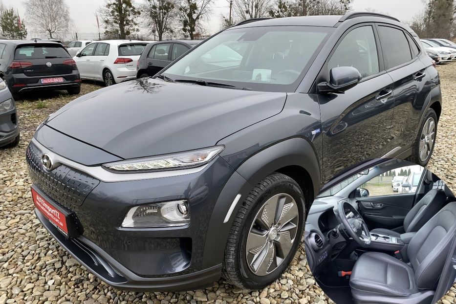 Продам Hyundai Kona 64кВт Макскомплектація Premium 2019 года в Львове