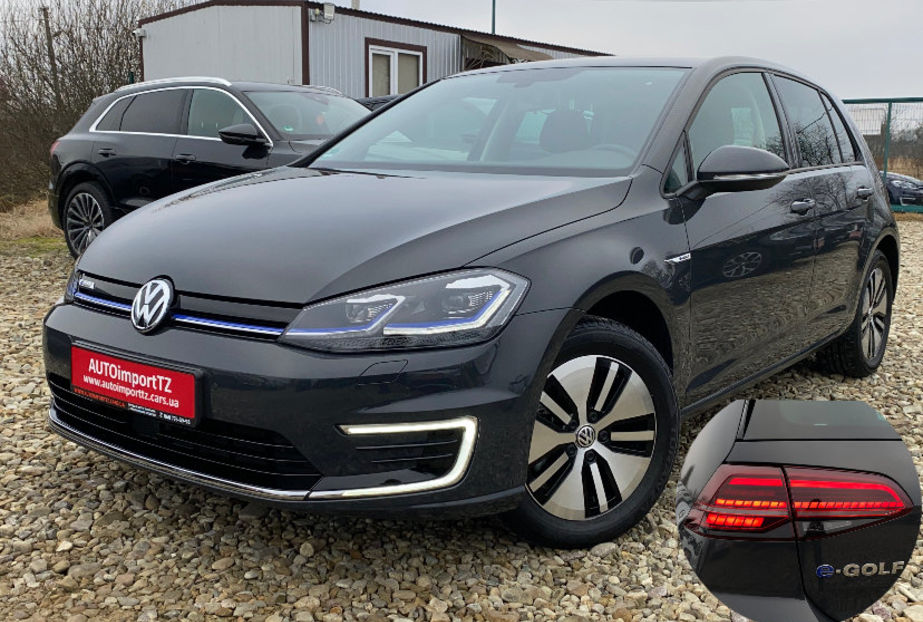 Продам Volkswagen e-Golf 35.8 kWh 100кВт/136к.с. 2020 года в Львове