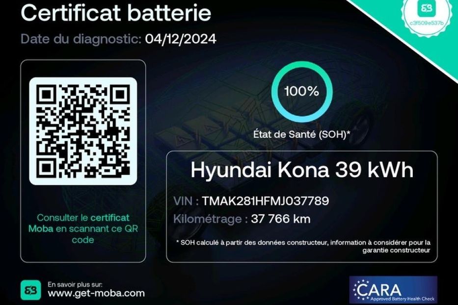 Продам Hyundai Kona 39KW/H, vin 7789 2021 года в Житомире