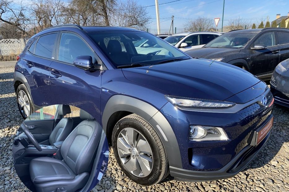 Продам Hyundai Kona 64kWhМакс.комплектація PREMIUM 2021 года в Львове