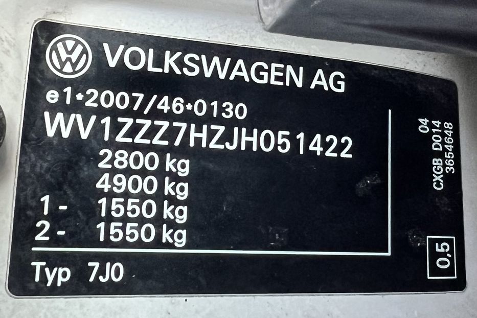 Продам Volkswagen T6 (Transporter) груз (KOMIS) 2017 года в г. Умань, Черкасская область