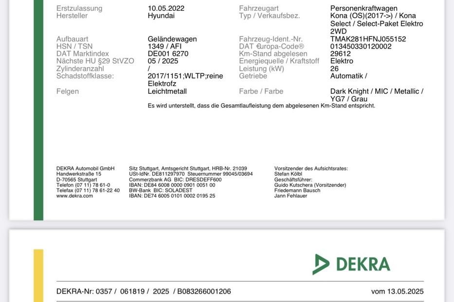 Продам Hyundai Kona 39 KE/H,vin 5152 2022 года в Житомире
