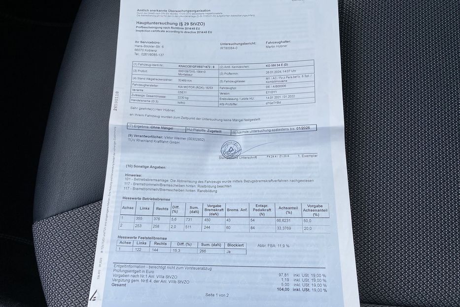 Продам Kia Niro 64кВтТепловийПдгрівсиідньКерма 2021 года в Львове