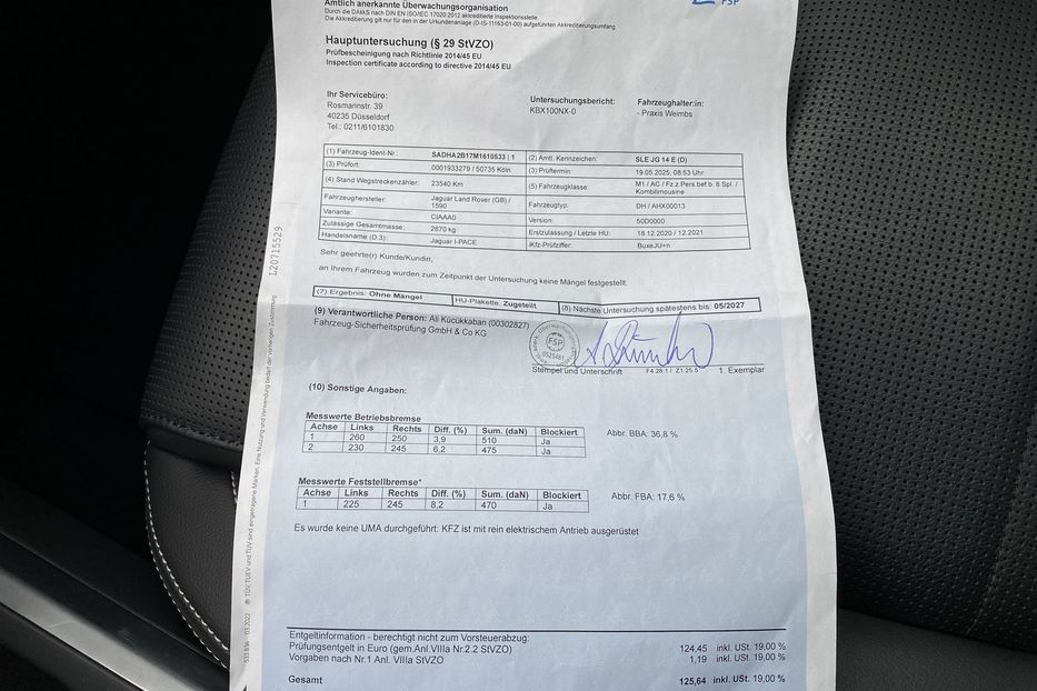 Продам Jaguar E-Pace I-PaceКамера360Підігрівсидінь 2021 года в Львове