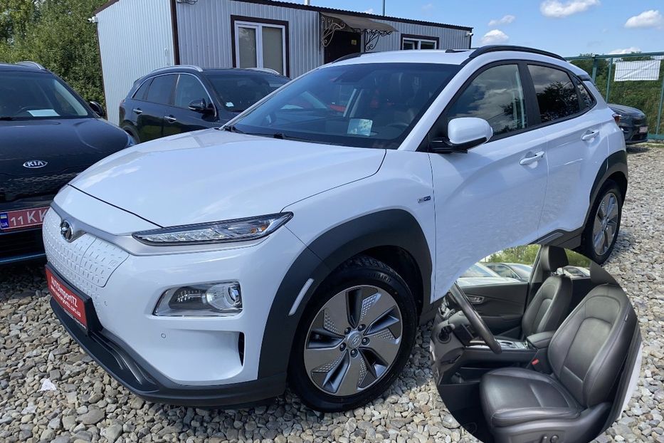 Продам Hyundai Kona 64 кВт Макс. комплектація Люк 2020 года в Львове