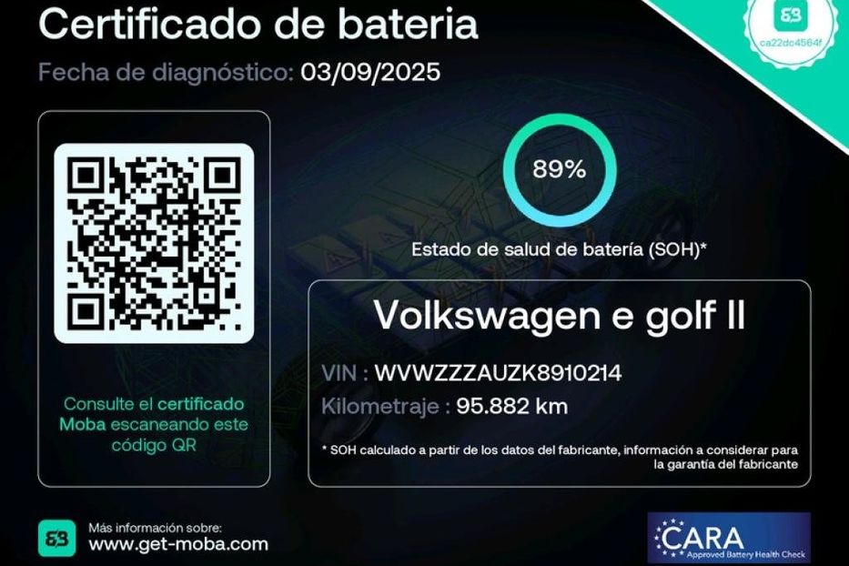 Продам Volkswagen e-Golf 36 KWH, vin  2019 года в Житомире