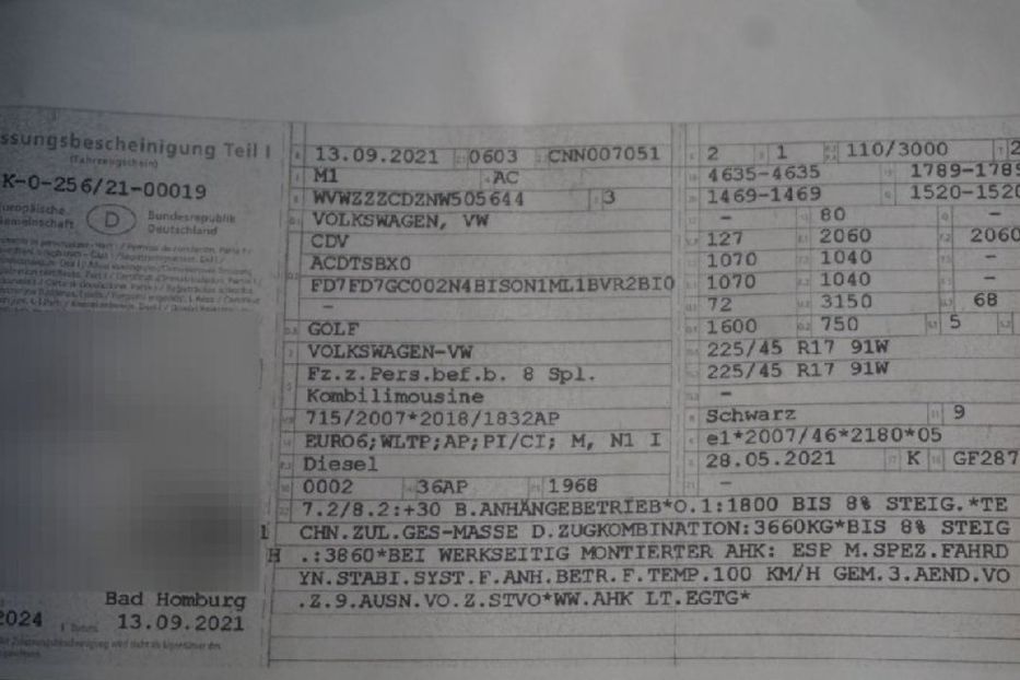 Продам Volkswagen Golf R Рідна фарба v5644 2021 года в Луцке