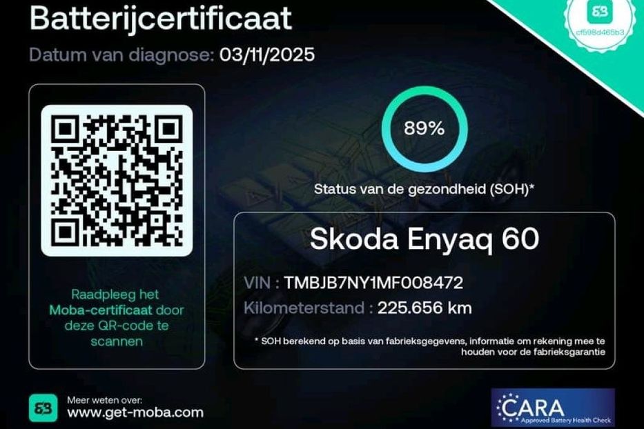 Продам Skoda kodiak ENYAQ, 62 KWH, vin 8472 2021 года в Житомире