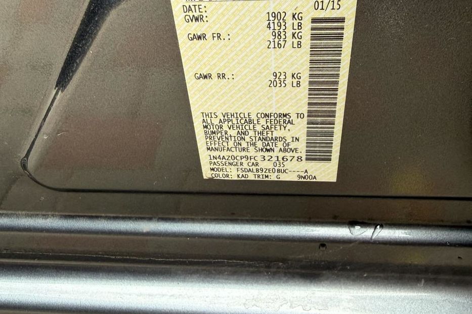 Продам Nissan Leaf 2015 года в Одессе