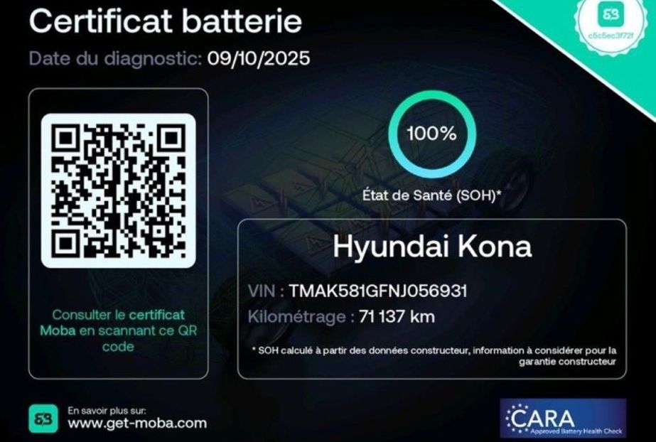 Продам Hyundai Kona 64 кВ  2022 года в Житомире