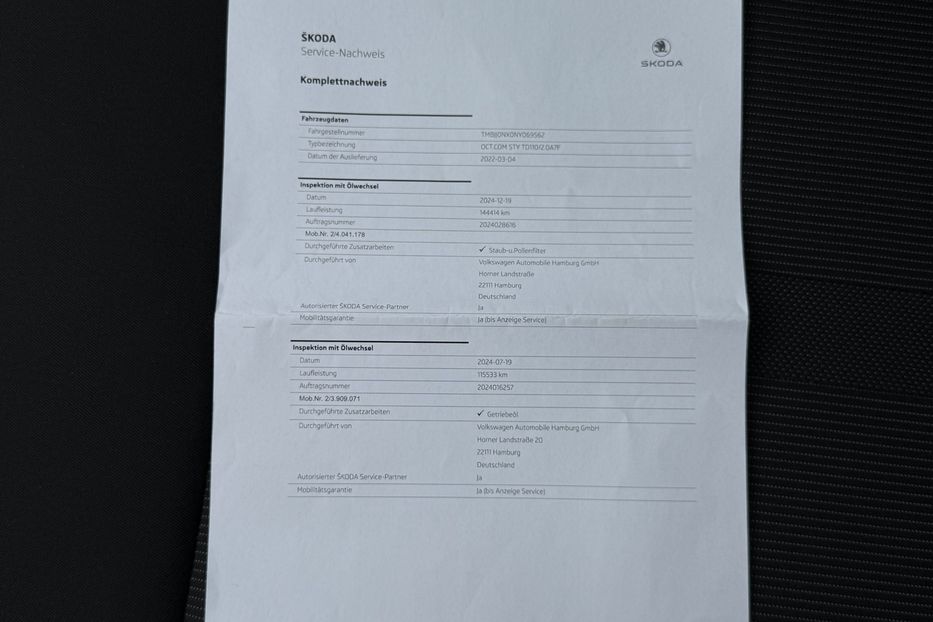 Продам Skoda Octavia А8 2.0 TDI 150к.с АТ FULL LED 2022 года в Львове