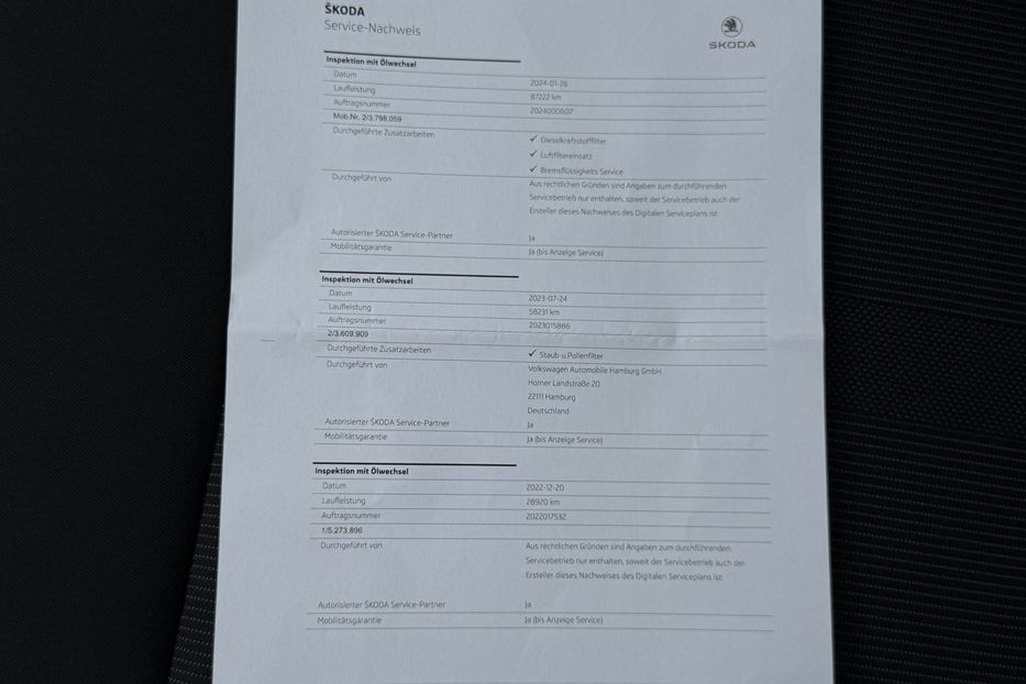 Продам Skoda Octavia А8 2.0 TDI 150к.с АТ FULL LED 2022 года в Львове