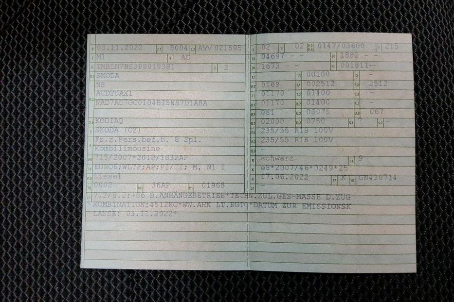 Продам Skoda kodiak Style 2.0 TDI 147kW 4x4 2022 года в Львове