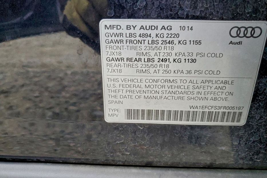 Продам Audi Q3 авто в дорозі 2015 года в Львове