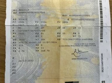 Продам Renault Grand Scenic ENERGY INTENS 2017 года в Житомире