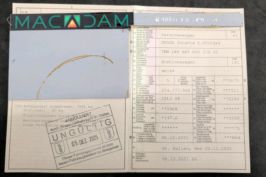 Продам Skoda Octavia 200 Style 4x4 рідна фарб v7325 2021 года в Луцке