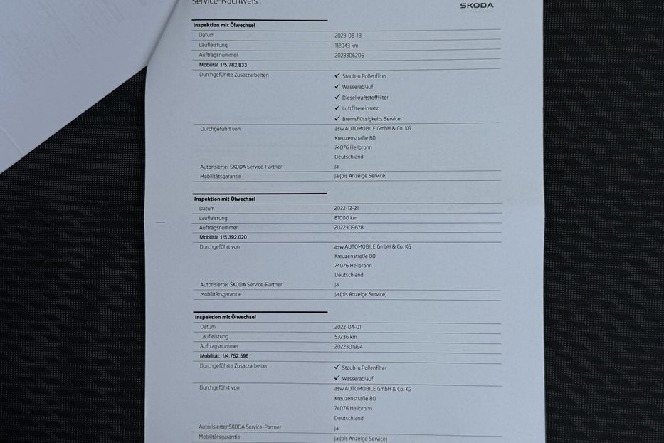 Продам Skoda Octavia А8 2.0 TDI 150к.с АТ ПАНОРАМА 2020 года в Львове