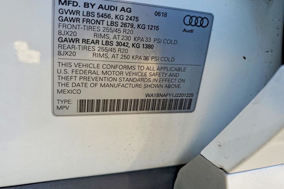 Продам Audi Q5 2018 года в Львове