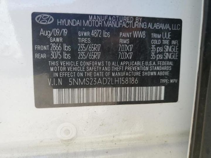 Продам Hyundai Santa FE FE 2020 года в Львове