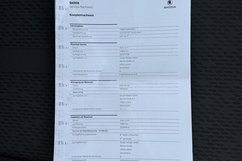 Продам Skoda Octavia А8 2.0ТDI150кс КОЛЕСА ПРОЕКЦІЯ 2021 года в Львове