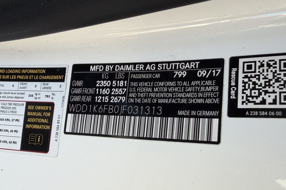 Продам Mercedes-Benz E-Class Cabrio 400AMG 2017 года в Киеве