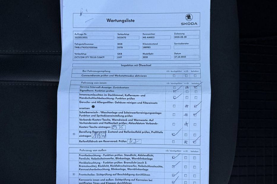 Продам Skoda Octavia А8 2.0TDI 150 к.с ВЕБАСТО FULL 2020 года в Львове