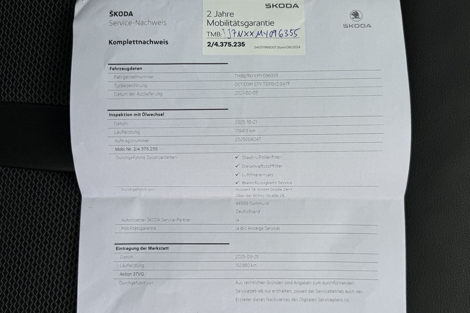 Продам Skoda Octavia 2.0ТDI150кс КОЛЕСА ПРОЕКЦІЯ 2021 года в Львове