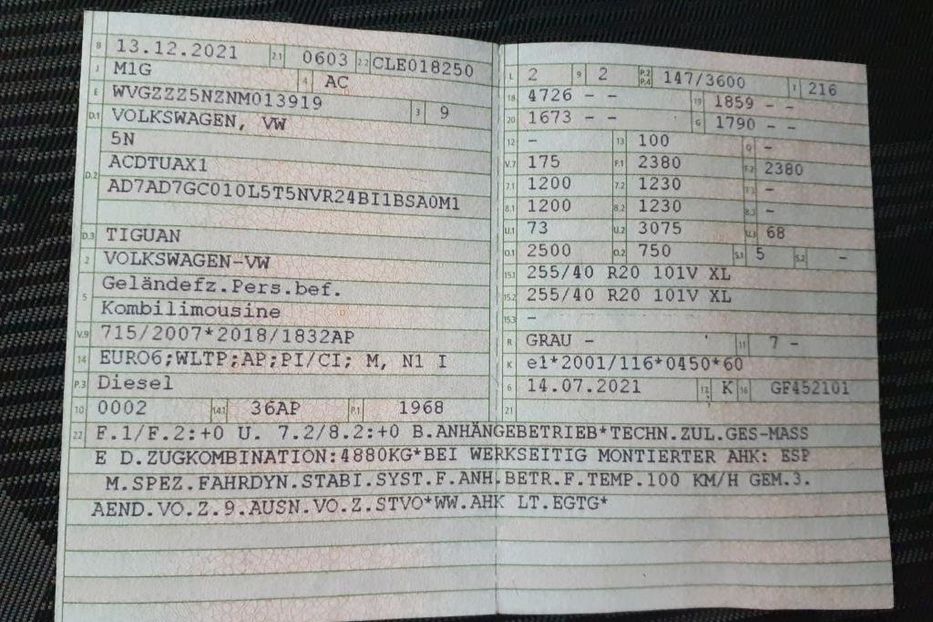 Продам Volkswagen Tiguan Alls R-Line 4x4 147kw v3919 2021 года в Луцке