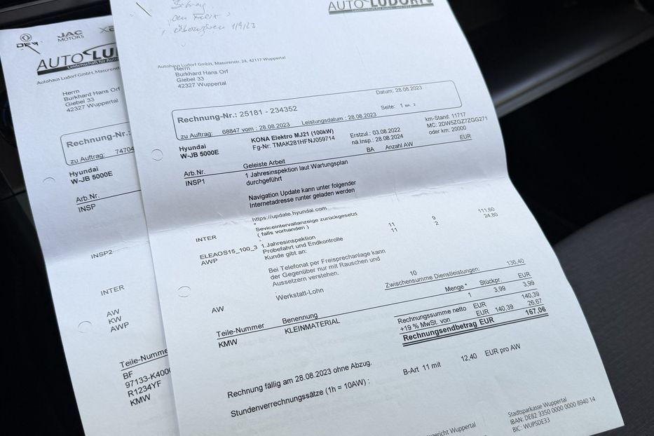 Продам Hyundai Kona 39kw 2022 года в Житомире