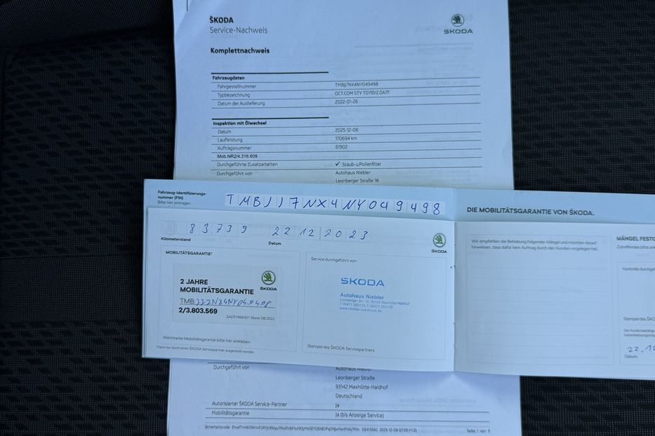 Продам Skoda Octavia А8 2.0TDI150кс ПАНОРАМА FULLED 2022 года в Львове