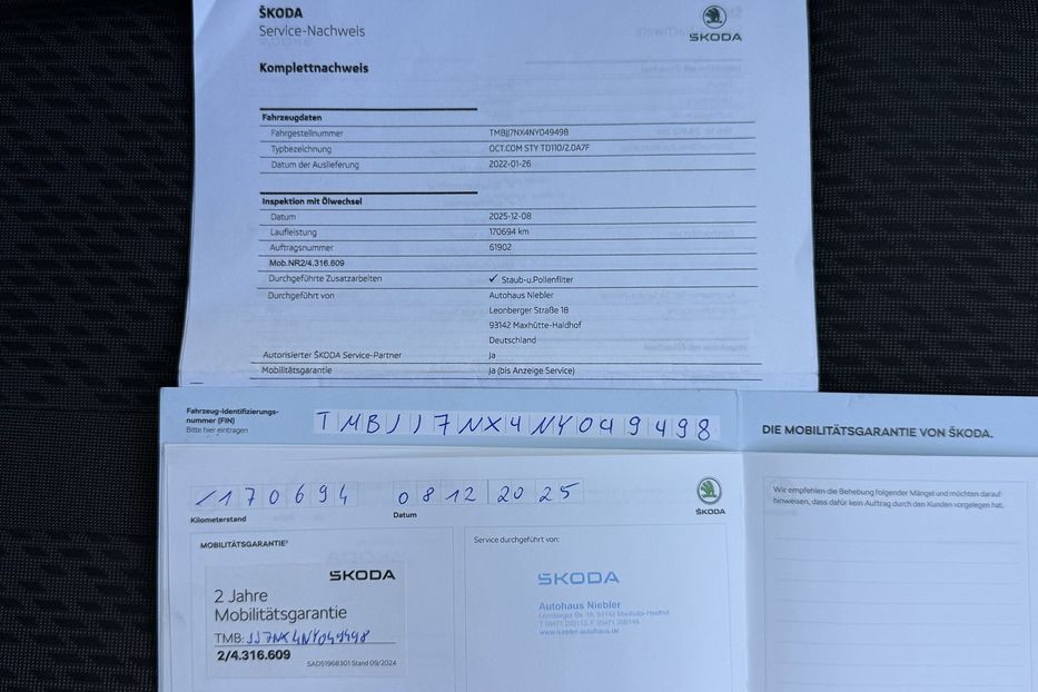 Продам Skoda Octavia А8 2.0TDI150кс ПАНОРАМА FULLED 2022 года в Львове