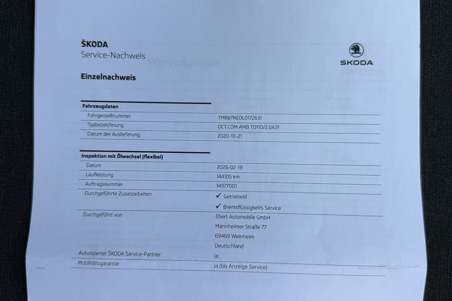 Продам Skoda Octavia A7 2.0ТDI 150к/с КОЛЕСА FULL LED 2020 года в Львове