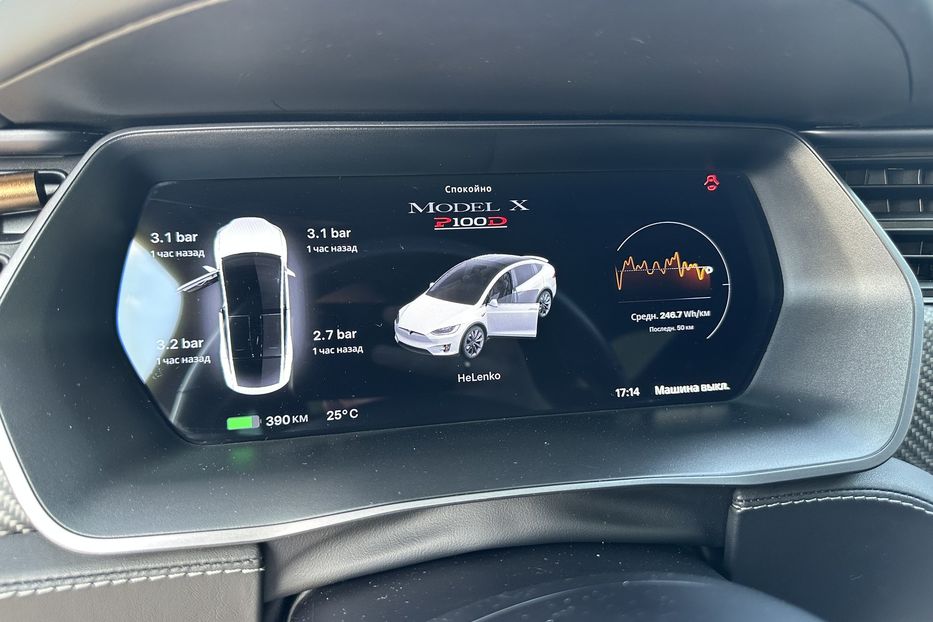 Продам Tesla Model X P100D Ludicros 2019 года в Киеве