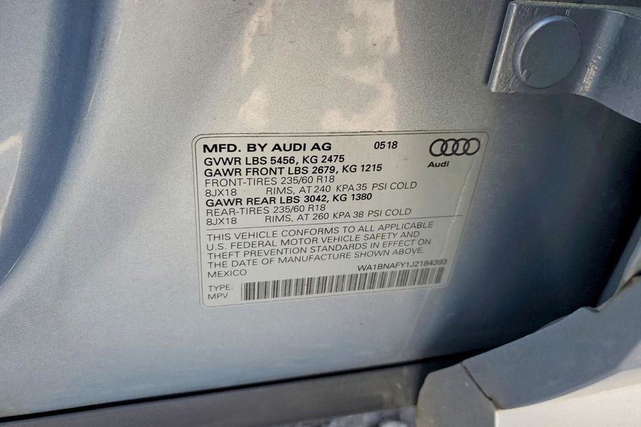 Продам Audi Q5 Premium Plus  4393 2018 года в Львове