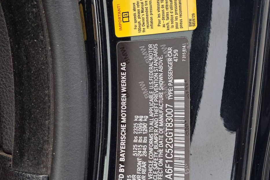 Продам BMW 640 640i AT (320 к.с.)  2015 года в Киеве