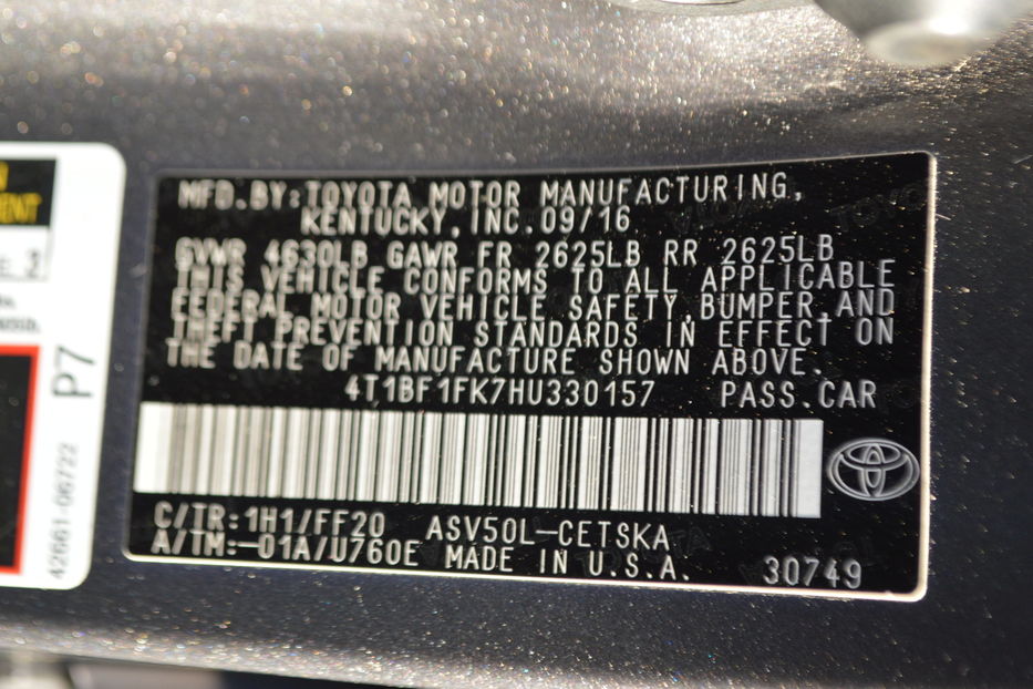 Продам Toyota Camry XV50(FL) 2016 года в Одессе